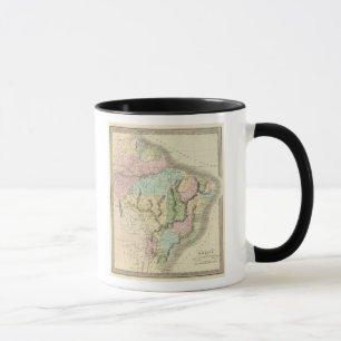 Brazil With Guiana, and Paraguay Mug