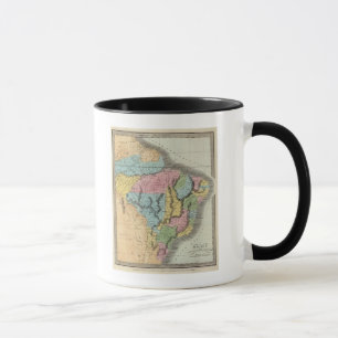 Brazil With Guiana and Paraguay Mug