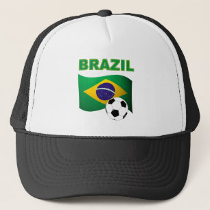 Brazil World Cup T-Shirt Flag Trucker Hat
