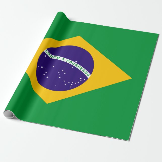 Brazil Wrapping Paper (Unrolled)