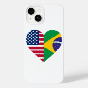 Brazilian American Love Phone Case