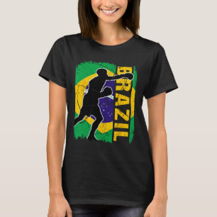 Brazilian Boxing Team Brazil Flag Boxing Gloves T-Shirt