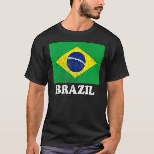 Brazilian Brazil Flag Pride Brazilian Flag T-Shirt