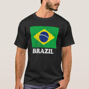Brazilian Brazil Flag Pride Brazilian Flag T-Shirt