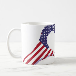 Brazilian Brazil USA United States American Coffee Mug
