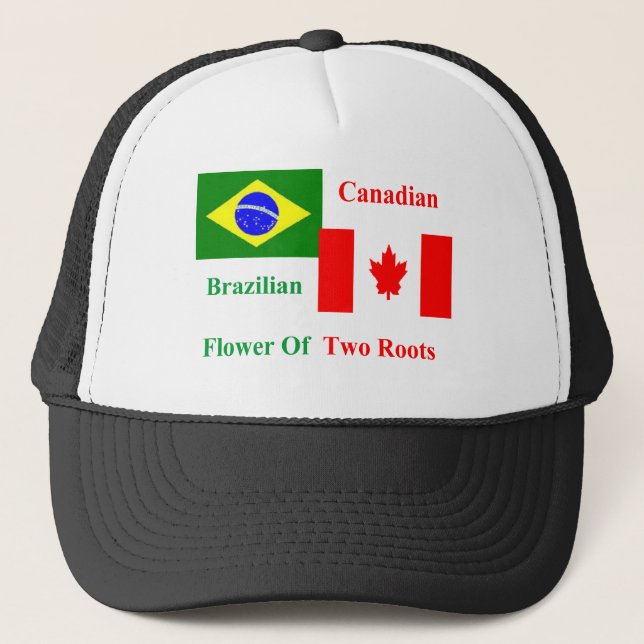 Brazilian Canadian Trucker Hat (Front)