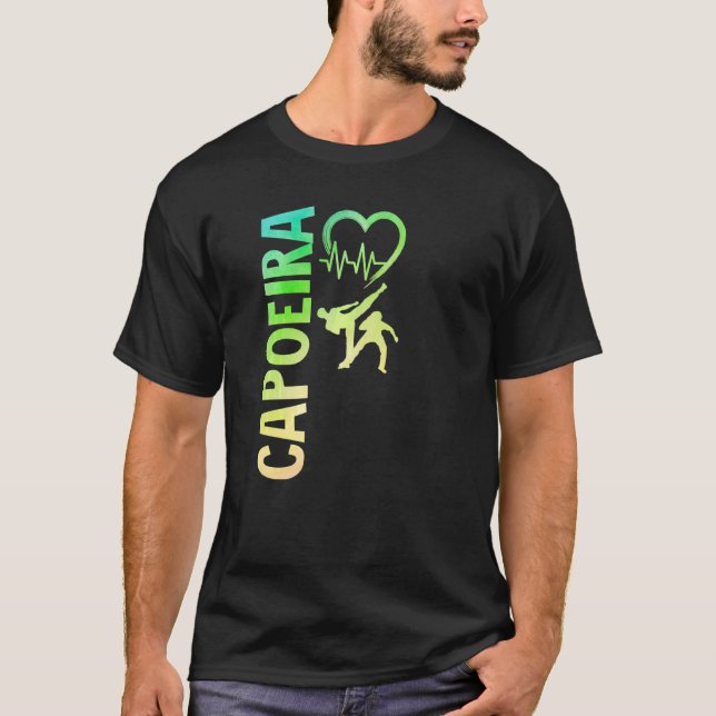 Brazilian Capoeira Dance Martial Capoeira T-Shirt (Front)