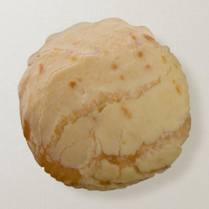 Brazilian Cheese Bread Round Cushion