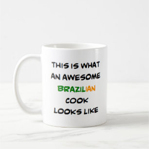 brazilian cook, awesome coffee mug