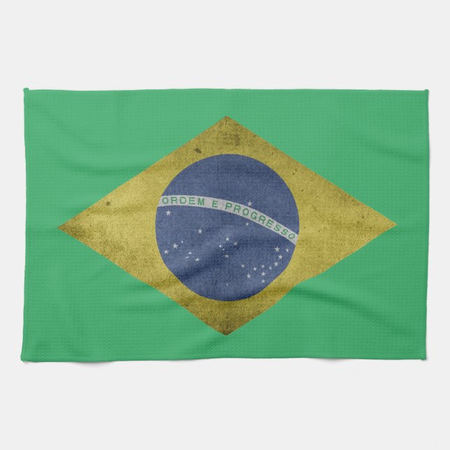 Brazilian diamond tea towel (Horizontal)
