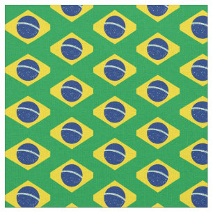 Brazilian Flag & Brazil Trendy Fabric /fashion