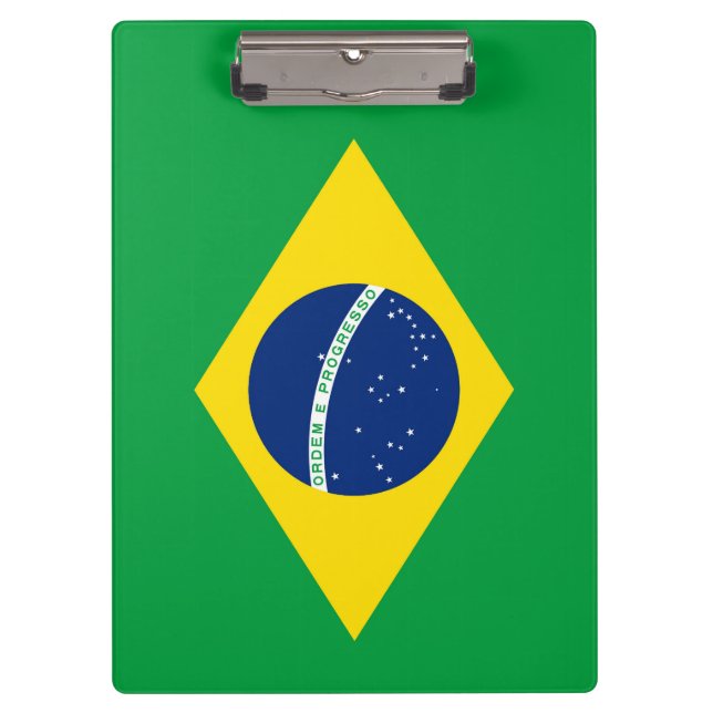 Brazilian Flag Clipboard (Front)