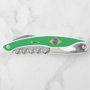 Brazilian flag corkscrew