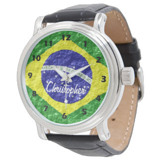 Brazilian Flag Design Watch