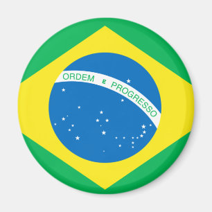 Brazilian Flag T-shirts and Gifts Magnet
