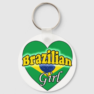 Brazilian Girl Key Ring
