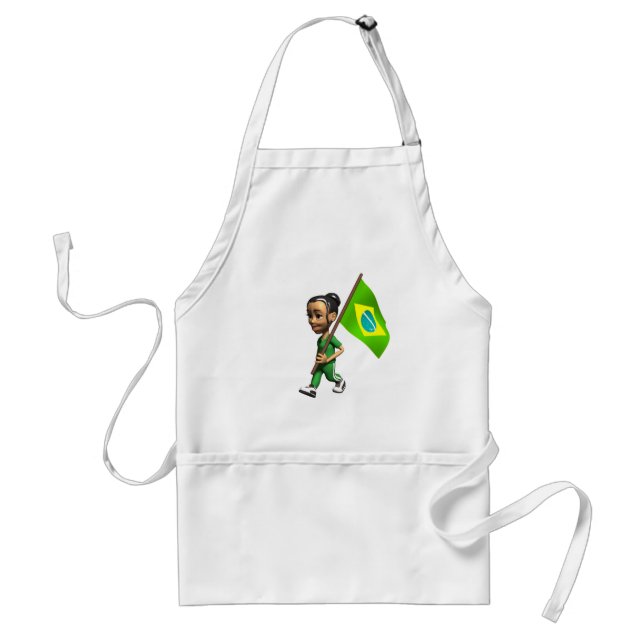 Brazilian Girl Standard Apron (Front)