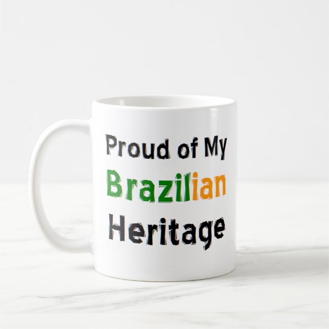 brazilian heritage coffee mug (Left)