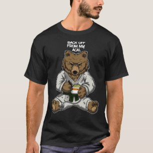 Brazilian Jiu Jitsu and Bear BJJ and Grappling T-Shirt