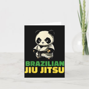 Brazilian Jiu Jitsu and Grappling Panda Card