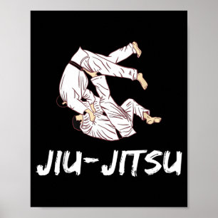Brazilian Jiu Jitsu and Grappling Sparring Poster