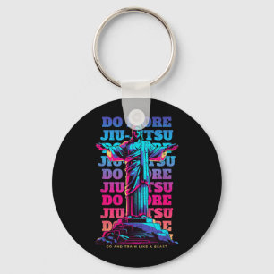 Brazilian Jiu Jitsu ___ Believe In Jesus And Key Ring
