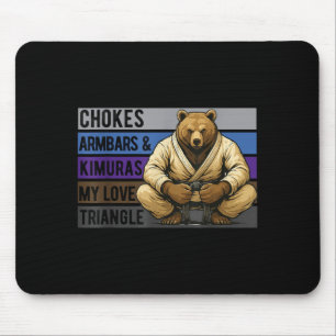 Brazilian Jiu Jitsu BJJ For Black Belt BJJ Belts Mouse Pad