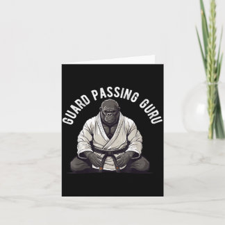 Brazilian Jiu Jitsu BJJ For Men Dad Boy Women Card