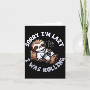 Brazilian Jiu Jitsu BJJ For Men Dad Boy Women Card