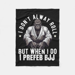 Brazilian Jiu Jitsu BJJ For Men Dad Boy Women Fleece Blanket