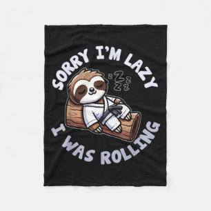 Brazilian Jiu Jitsu BJJ For Men Dad Boy Women Fleece Blanket