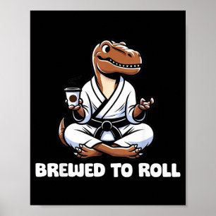 Brazilian Jiu Jitsu BJJ For Men Dad Boy Women Poster
