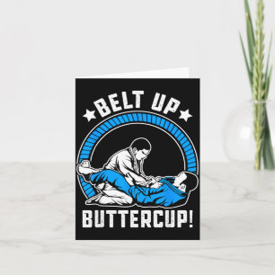 Brazilian Jiu-Jitsu BJJ Grappling Belt up Card