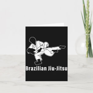 Brazilian Jiu-Jitsu BJJ Grappling Ground Fighting Card