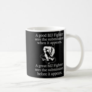 Brazilian Jiu-Jitsu BJJ Grappling Ground Fighting Coffee Mug