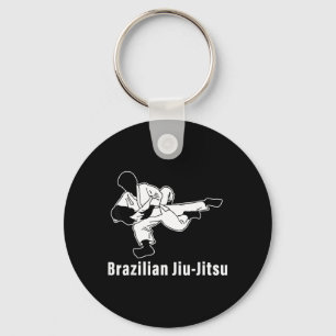 Brazilian Jiu-Jitsu BJJ Grappling Ground Fighting Key Ring