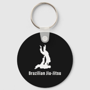 Brazilian Jiu-Jitsu BJJ Grappling Ground Fighting Key Ring