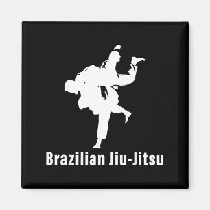 Brazilian Jiu-Jitsu BJJ Grappling Ground Fighting Magnet