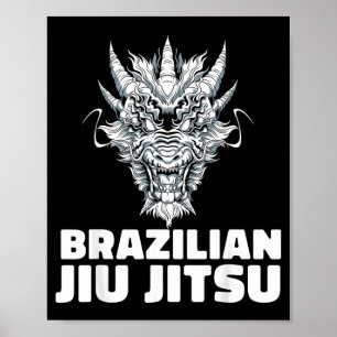 Brazilian Jiu Jitsu - BJJ MMA Grappling Poster