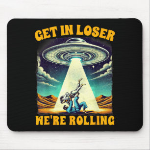 Brazilian Jiu Jitsu BJJ UFO Jiu Jitsu Practice Mouse Pad