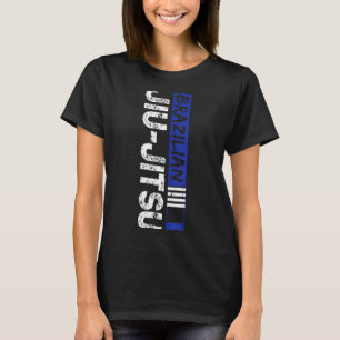 Brazilian Jiu-Jitsu Blue Belt BJJ Fighting MMA T-Shirt