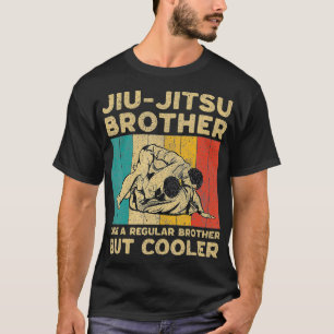 Brazilian Jiu Jitsu Brother Funny Vintage BJJ Jiu T-Shirt