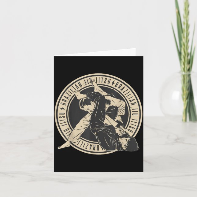 Brazilian Jiu Jitsu Card (Front)