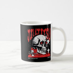 Brazilian Jiu Jitsu __ Cool MMA Fighter Skull Coffee Mug