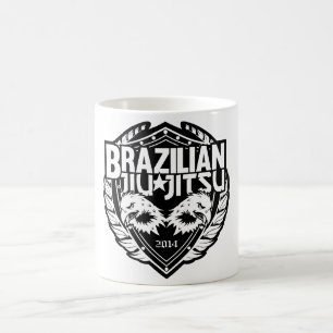 Brazilian Jiu Jitsu Customisable Emblem Coffee Mug