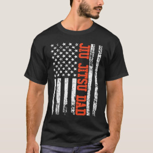 Brazilian Jiu Jitsu Dad BJJ Mixed Martial American T-Shirt