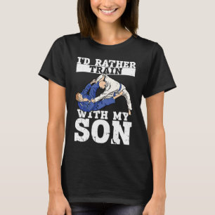 Brazilian Jiu Jitsu Dad BJJ Mixed Martial Jiu Jits T-Shirt