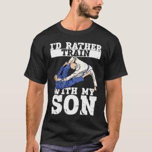 Brazilian Jiu Jitsu Dad BJJ Mixed Martial Jiu Jits T-Shirt