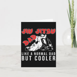 Brazilian Jiu Jitsu Dad Martial Arts BJJ Father Card