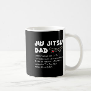Brazilian Jiu Jitsu Dad Martial Arts BJJ Father Coffee Mug